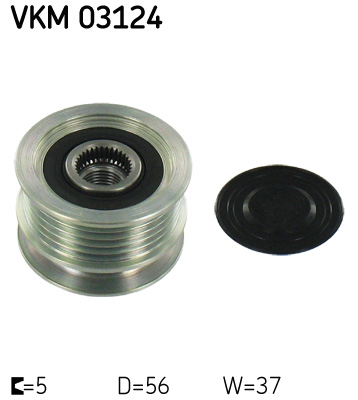 SKF Generátor szabadonfutó VKM03124_SKF